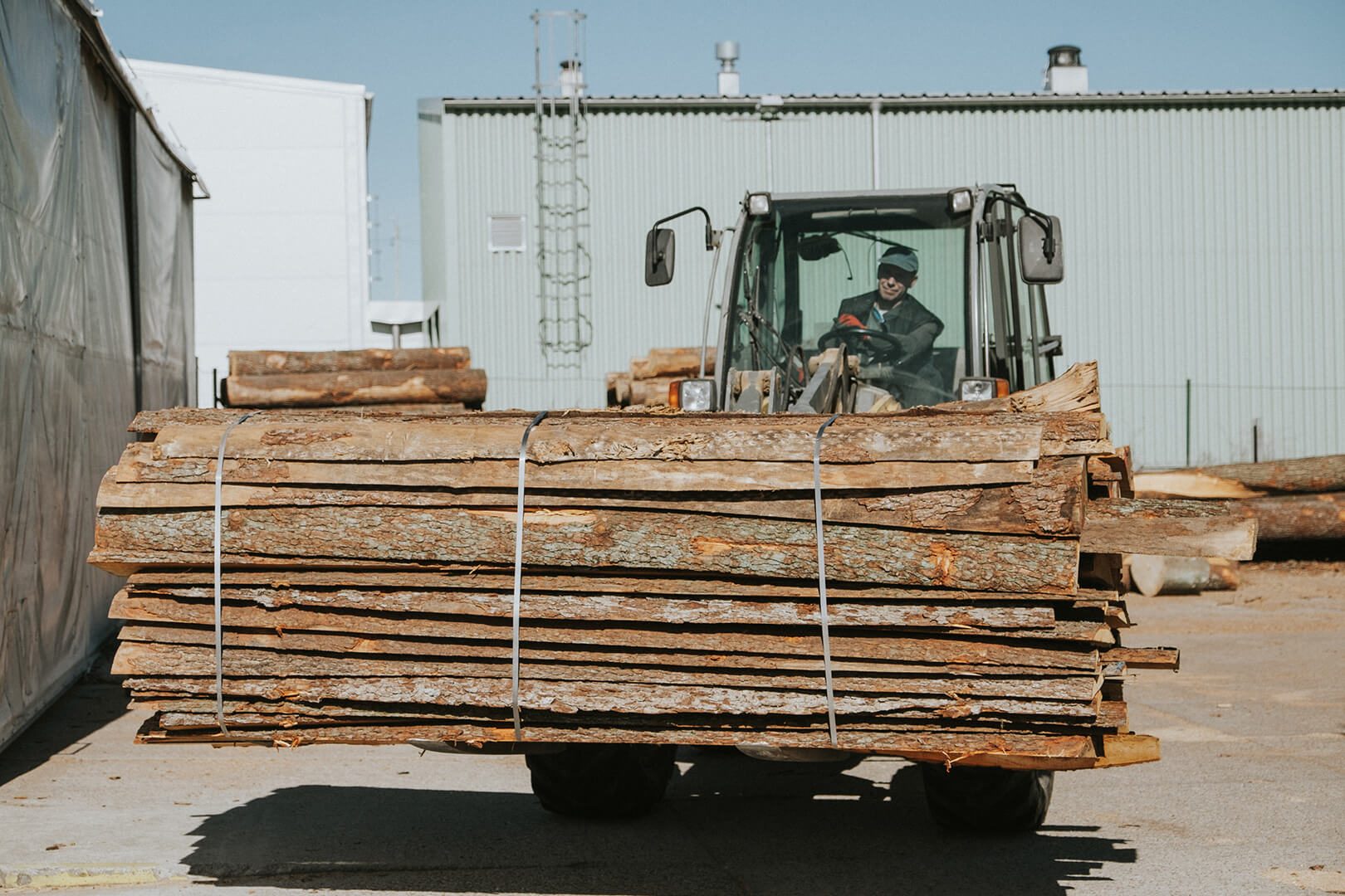 Sawn timber edges